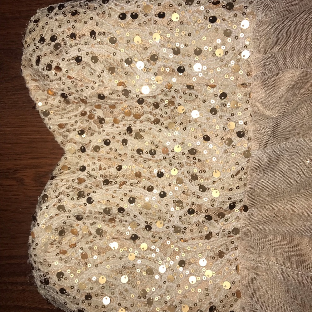 Junior’s Sequined Corset Dress/Prom Gown - Picture 6 of 8